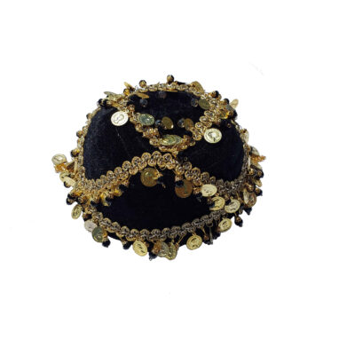 Persian Traditional Velvet Ethnic Hat – Handcrafted for Women