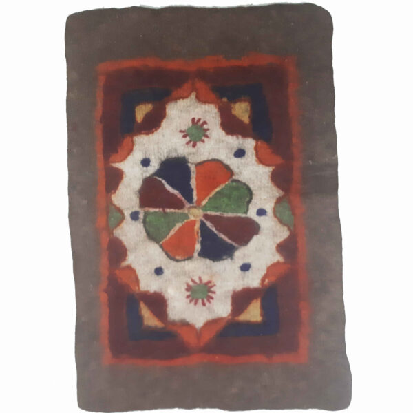 Persian Wool Felt Rug 100% Natural and Handmade Kiyan
