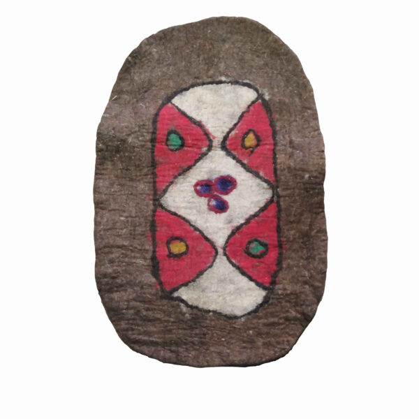 Persian Wool Felt Rug 100% Natural and Handmade Sohrab