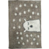 Persian Wool Felt Rug 100% Natural and Handmade with Ghost Design