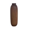 Handcrafted Decorative Wooden Single Stem Vase, Minimal & Chic Set of 2