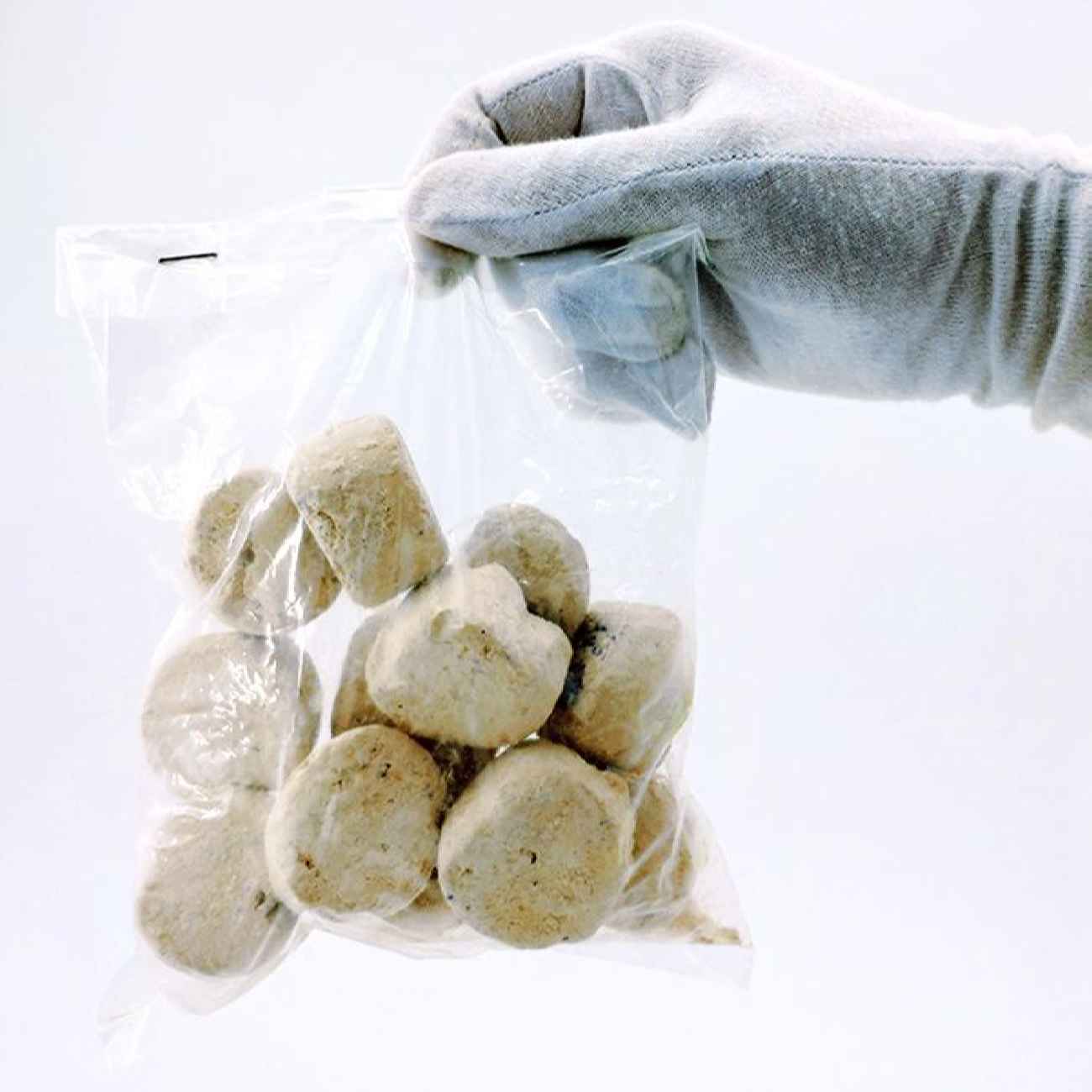 Sefidab – Natural Iranian Face & Body Scrubber & Dead Skin Exfoliating, Pack of 13