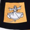 Set of Dress & Neck Scarf for Women with Calligraphy Design
