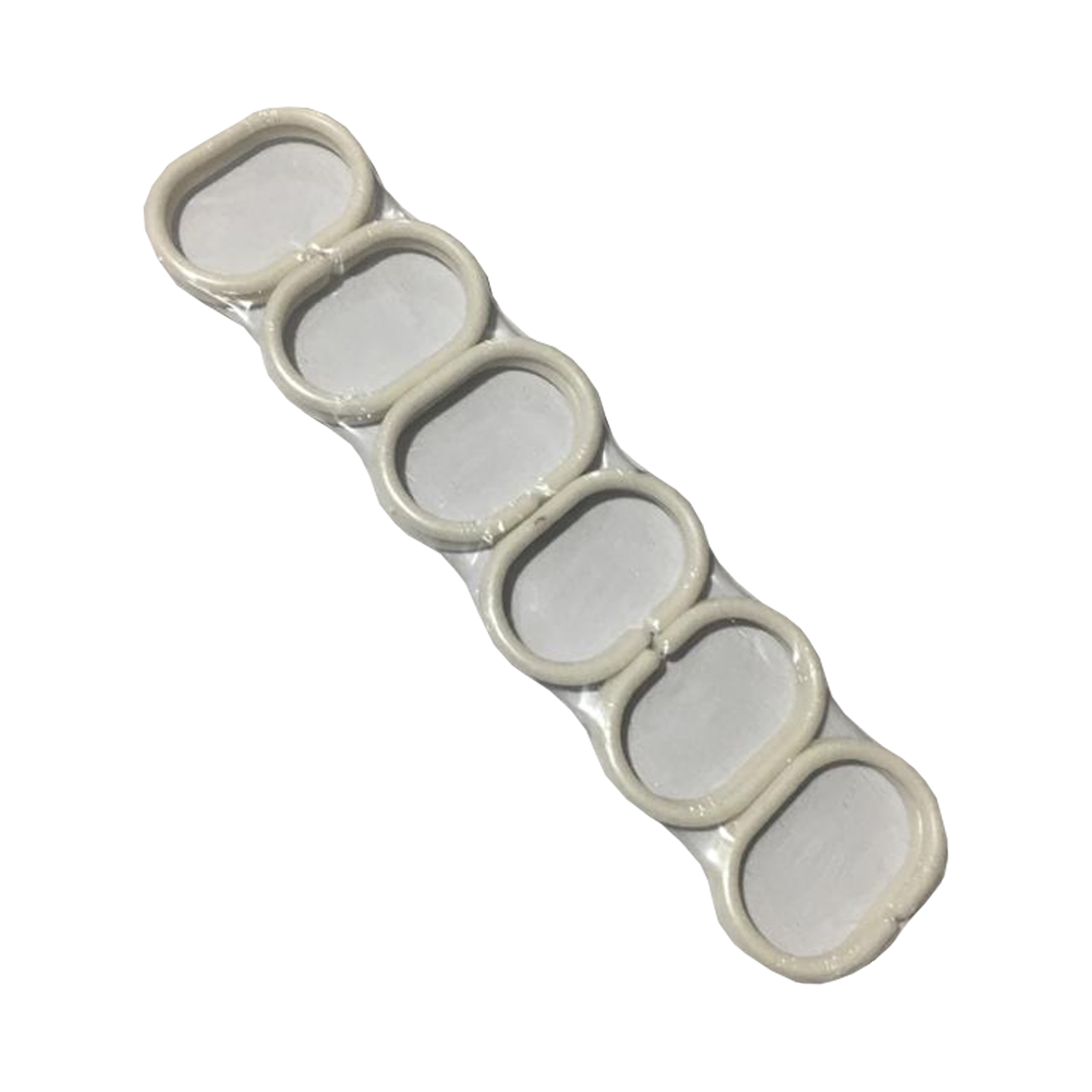 Shower Curtain for Bathroom Decor in Rain Drops Design