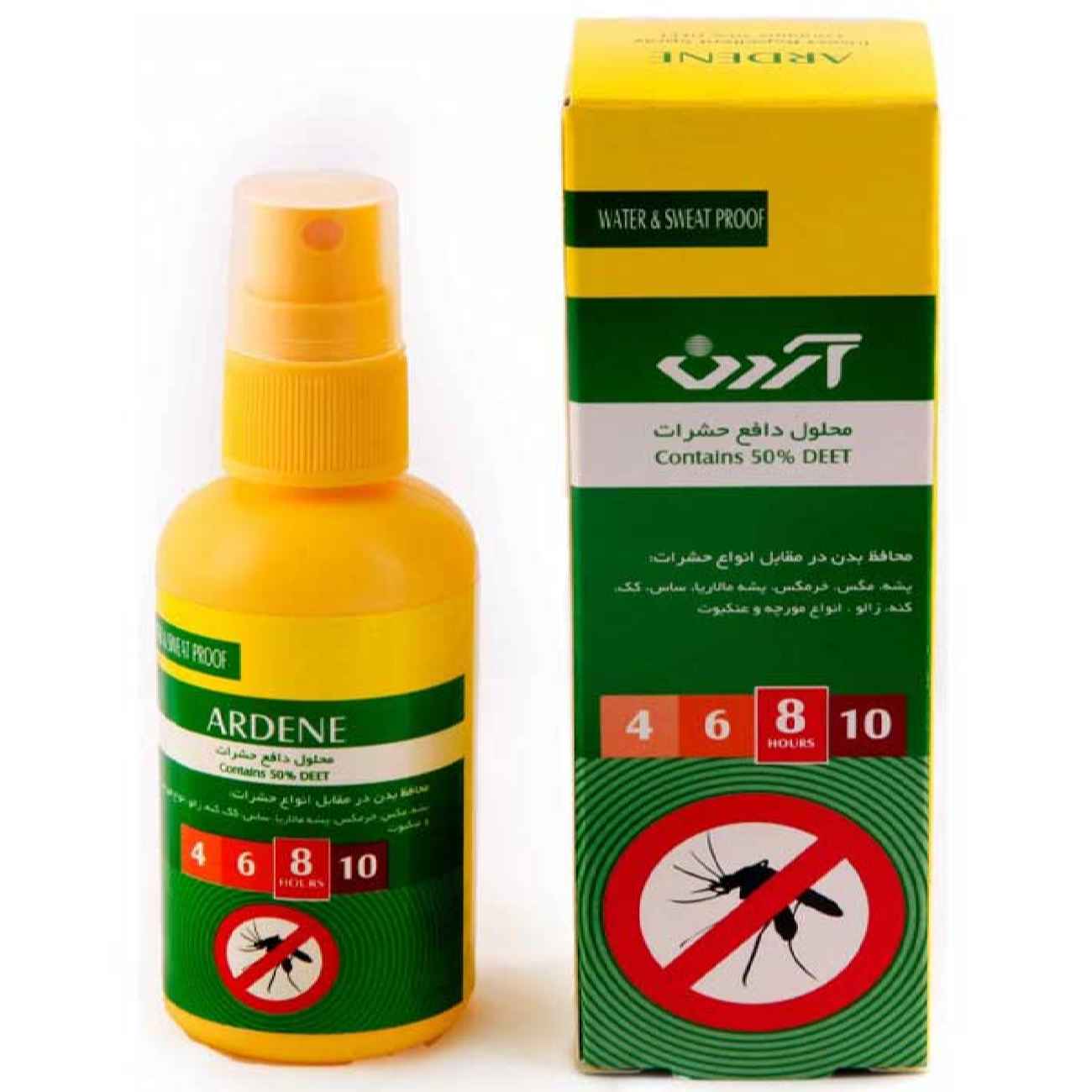 Skin Insect Repellent Body Spray Suitable for Outdoor / 65 ml (x2)