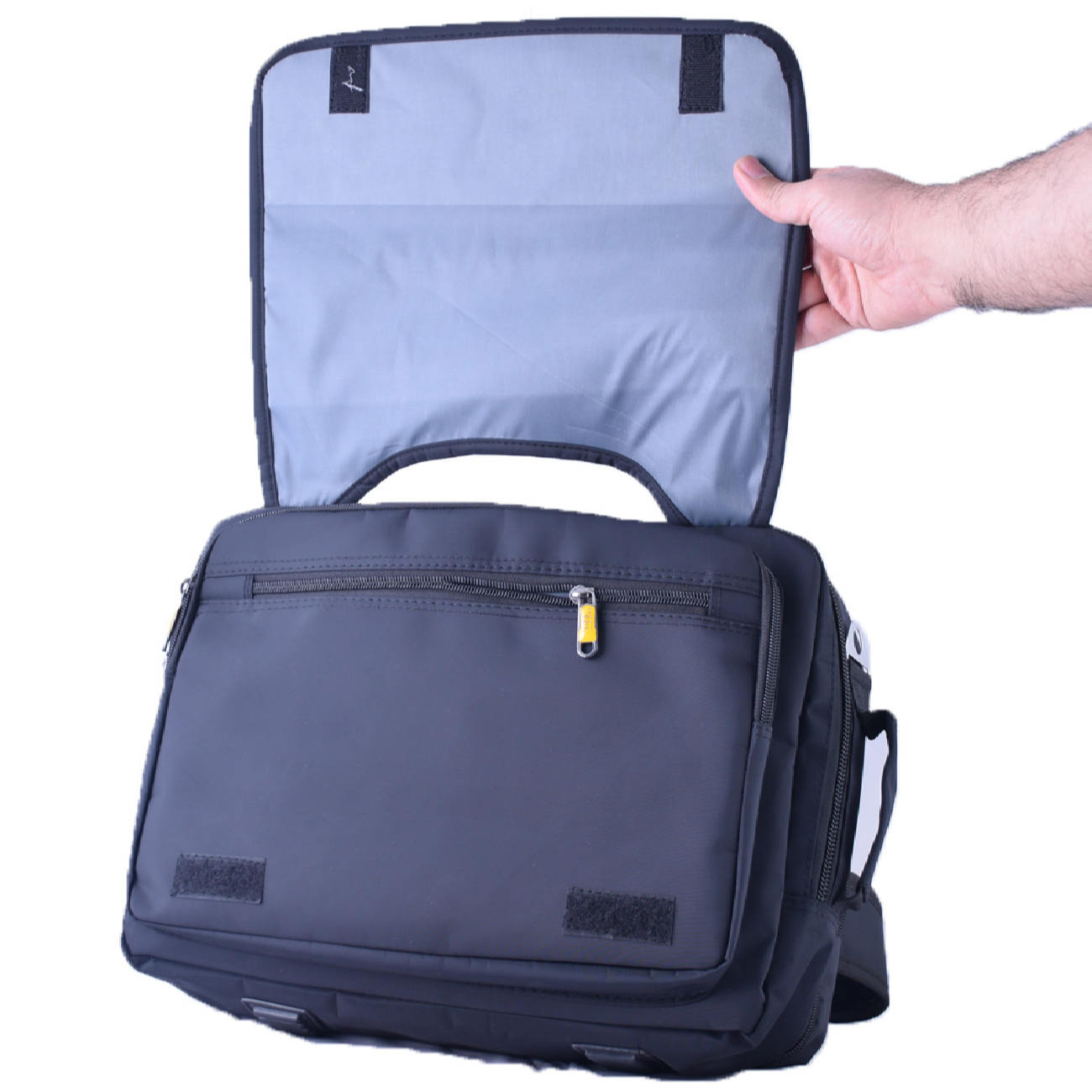 Spacious Leather Briefcase Fits 13-15 Inch Laptops Model A-70