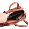Spacious Leather Briefcase for 13-15 Inch Laptops - MA1-96