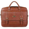 Spacious Leather Briefcase for 13-15 Inch Laptops - MA1-96