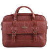 Spacious Leather Briefcase for 15-17 Inch Laptops - MJ-20