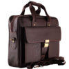 Spacious Leather Briefcase for Men - DP1