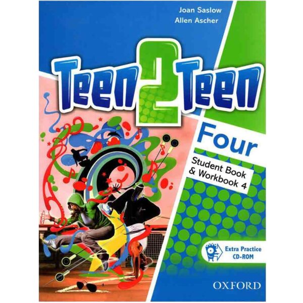 Teen2Teen Four Book by Allen Ascher and Joan Saslow (with Audio CD)