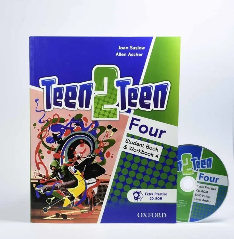 Teen2Teen Four Book by Allen Ascher and Joan Saslow (with Audio CD)