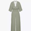 Three Quarter Sleeve Jumpsuit for Women Model Summer