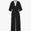 Three Quarter Sleeve Jumpsuit for Women Model Summer