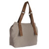 Tote Handbag with Leather Handles Model Rozhand
