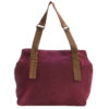 Tote Handbag with Leather Handles Model Rozhand