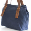 Tote Handbag with Leather Handles Model Rozhand