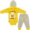 Unisex Baby Clothing Set of 3 Model Lamb
