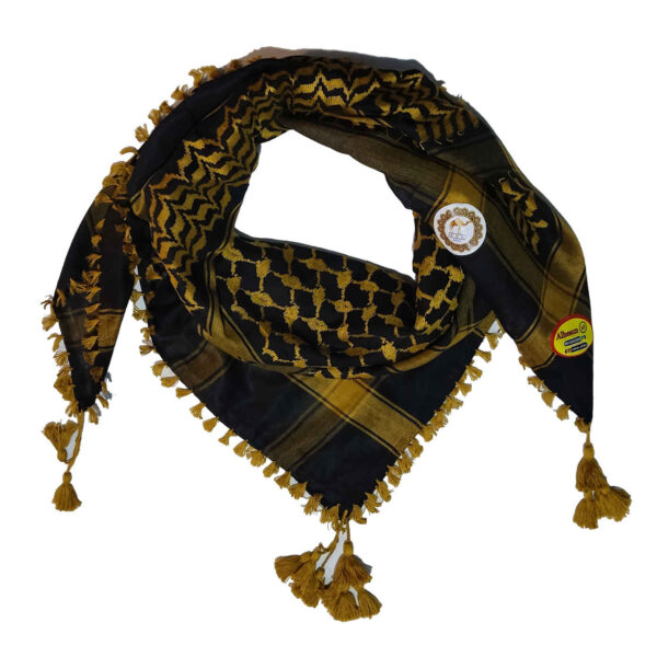Unisex Desert Wrap – Lightweight Polyester Keffiyeh with Arabic Style