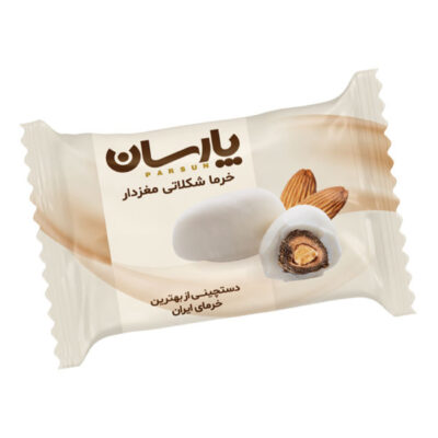 White Chocolate Covered Dates with Almond 300 gr (x2)