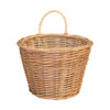 Wicker Basket with Single Handle Handwoven Model Pearl