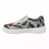 Graffiti Print Sneakers - Women's Chic Casual Shoes Model Forest Fairy