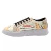 Graffiti Print Sneakers - Women's Chic Casual Shoes Model Horse