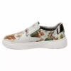 Graffiti Print Sneakers - Women's Chic Casual Shoes Model Sabrina
