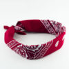 Mini Head Scarf for Women - Stylish Paisley Design