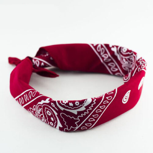 Mini Head Scarf for Women – Stylish Paisley Design