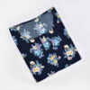 Women's Short Sleeve Cotton Shirt with Floral Design
