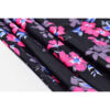 Women's Short Sleeve Shirt with Floral Design Set of 2