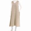 Women's Sleeveless Blazer with Two Pockets