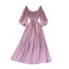 Women's Summer Maxi Dress Model Puffy
