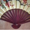 Wooden Hand Fan Foldable & Portable Japanese Model