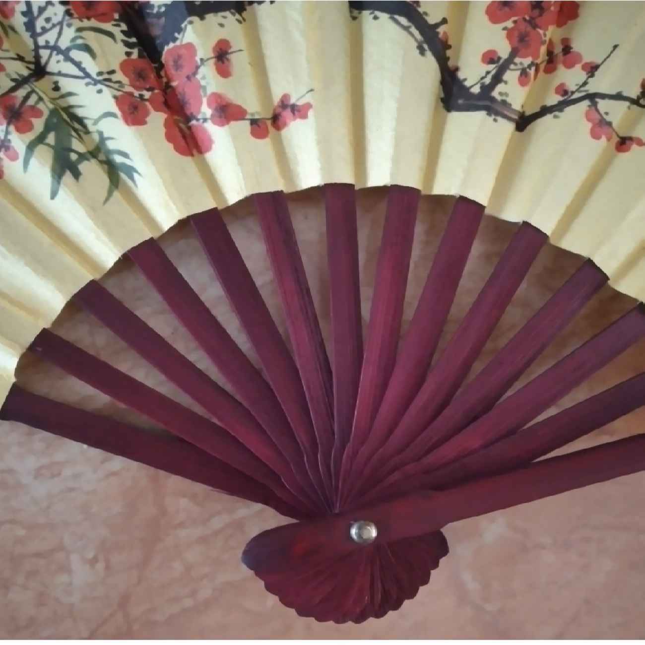 Wooden Folding Fan – Lightweight & Stylish