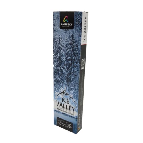 Amreeya Ice Valley Handmade Incense Sticks – 20 Sticks (Pack of 4)