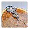 Artistic Macrame Necklace Handmade Model Boho