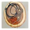 Artistic Macrame Necklace Handmade Model Boho