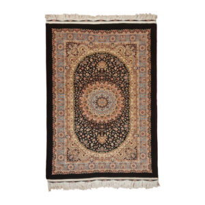 Authentic Persian Prayer Rug Hand-Knotted & Luxurious Sajada Azarmidokht