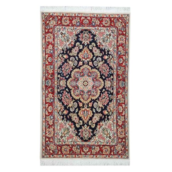 Authentic Persian Prayer Rug Hand-Knotted & Luxurious Sajada Kurush