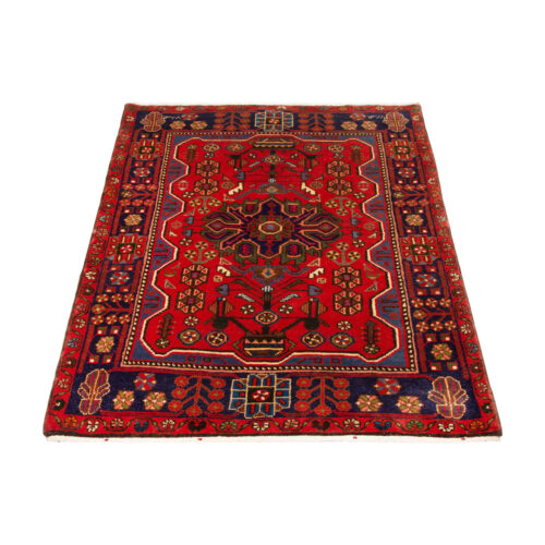 Authentic Persian Prayer Rug Hand-Knotted & Luxurious Sajada Tahmasp