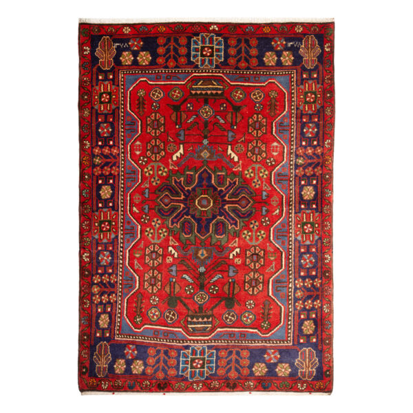 Authentic Persian Prayer Rug Hand-Knotted & Luxurious Sajada Tahmasp
