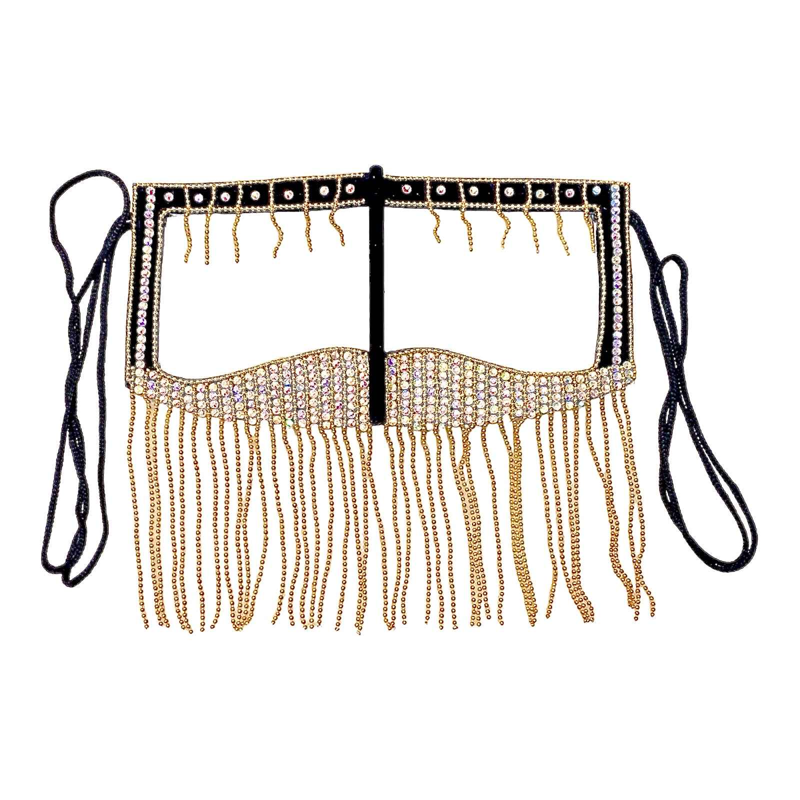 Handcrafted Battoulah Mask for Women - Gulf Burqa Model