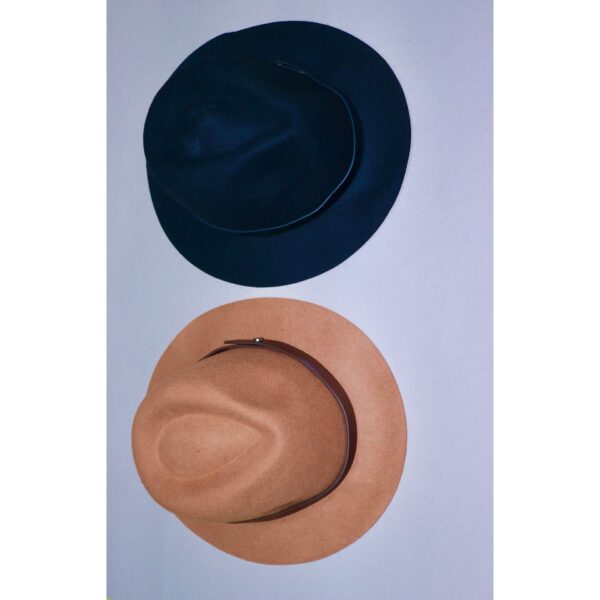 Chapeau Hat in Black Classic for Men Model Adly