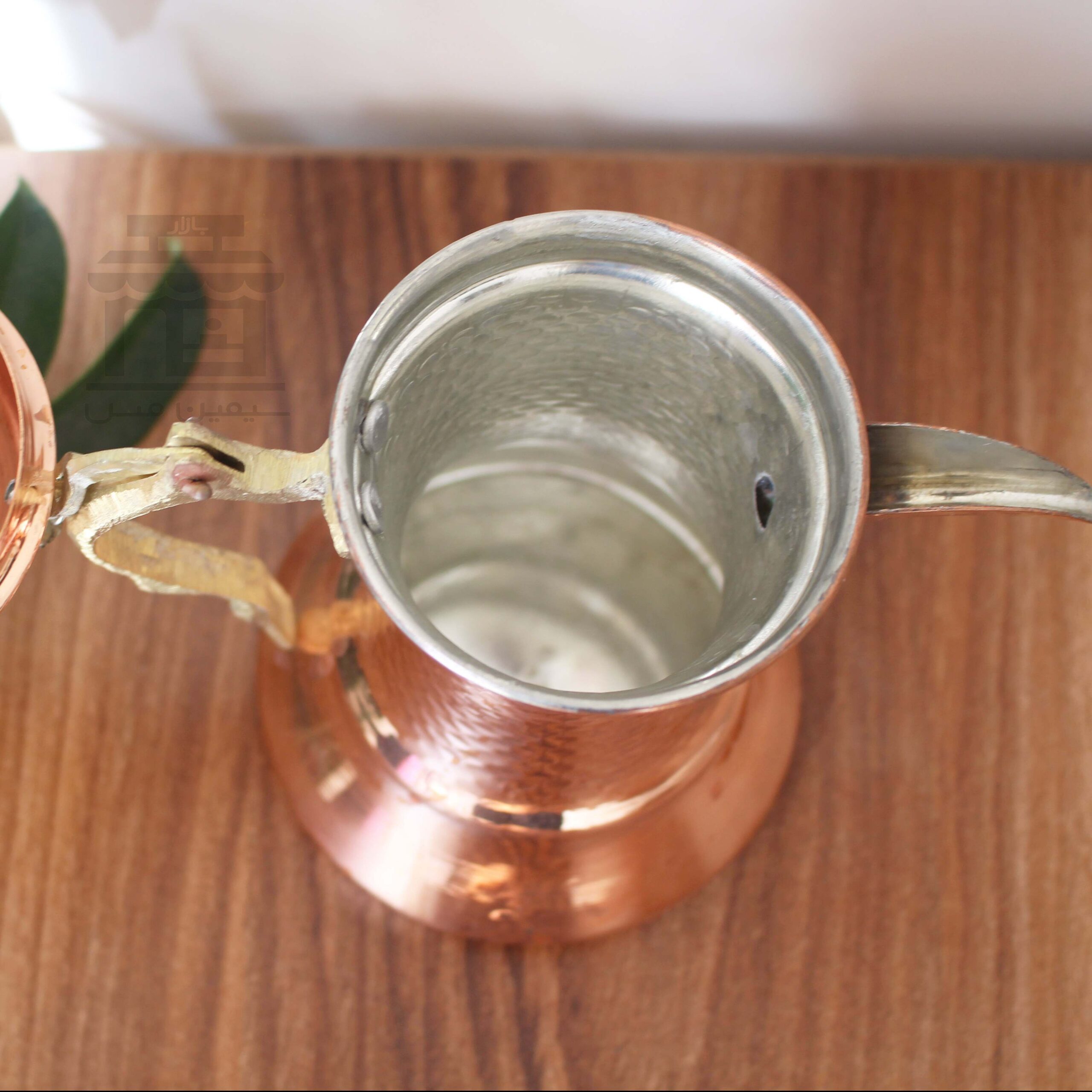 Hammered Copper Dallah Coffee Pot for Brewing Qahwa & Arabic Coffee – Bita