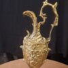 Decorative Brass Pitcher Handcrafted Traditional Engraved