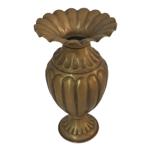 Traditional Handcrafted Decorative Brass Vase for Home Decor