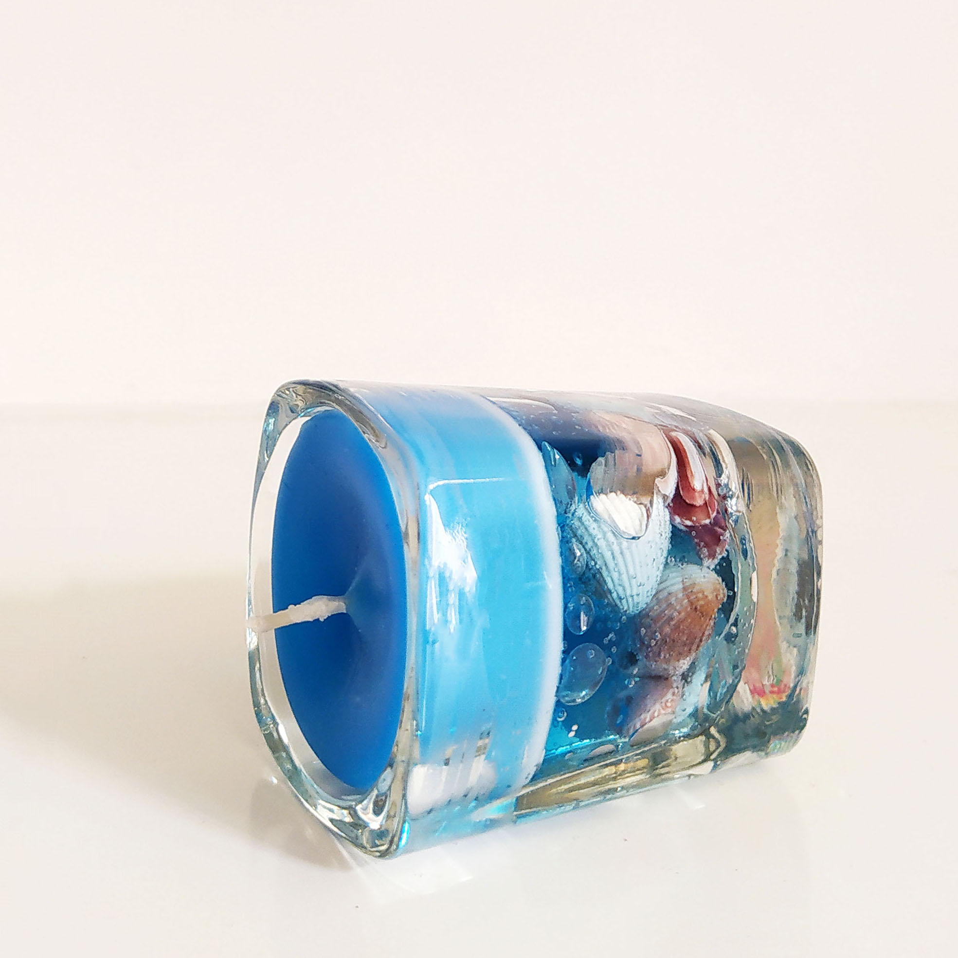 Decorative Sea & Beach-Themed Candle Jar – Perfect for Any Space