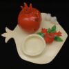 Decorative Ceramic Candle Holder Handcrafted Model Yalda